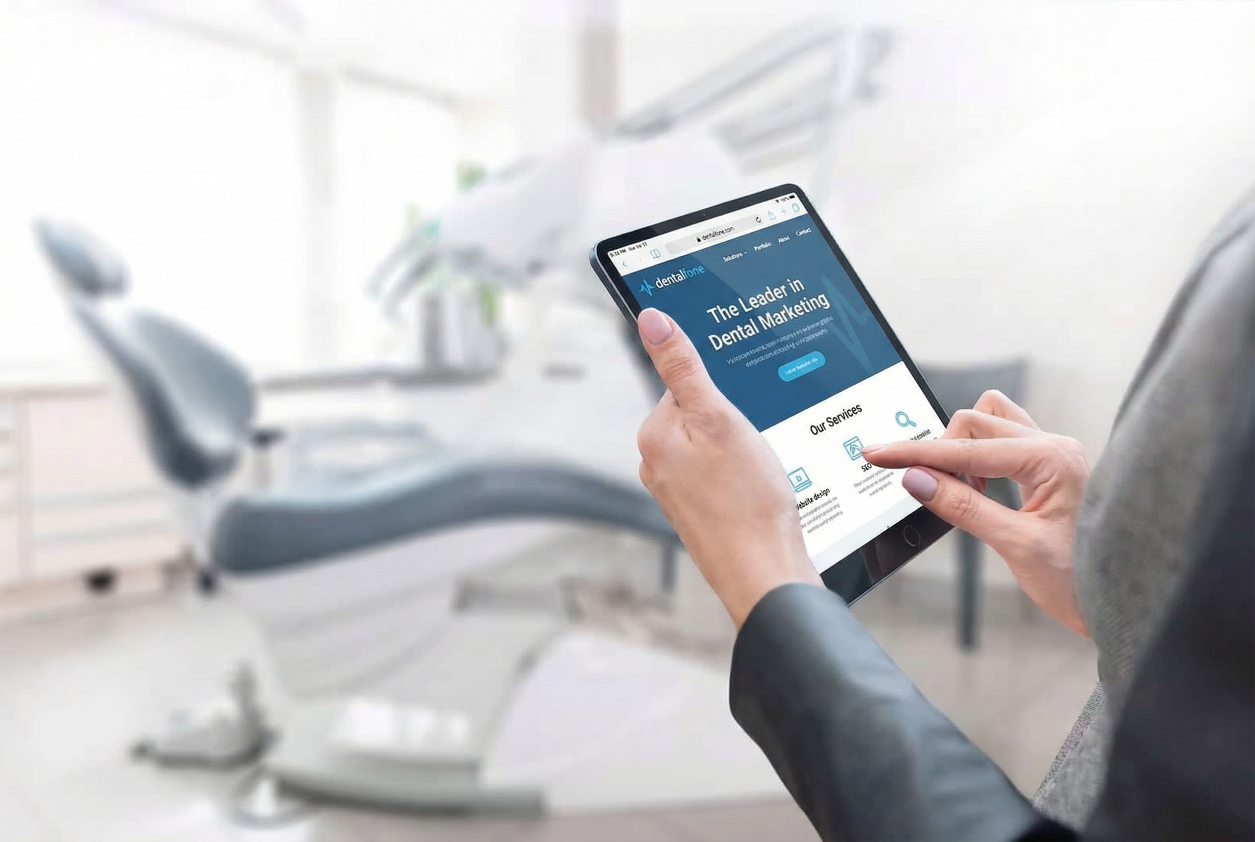 Holding tablet operatory